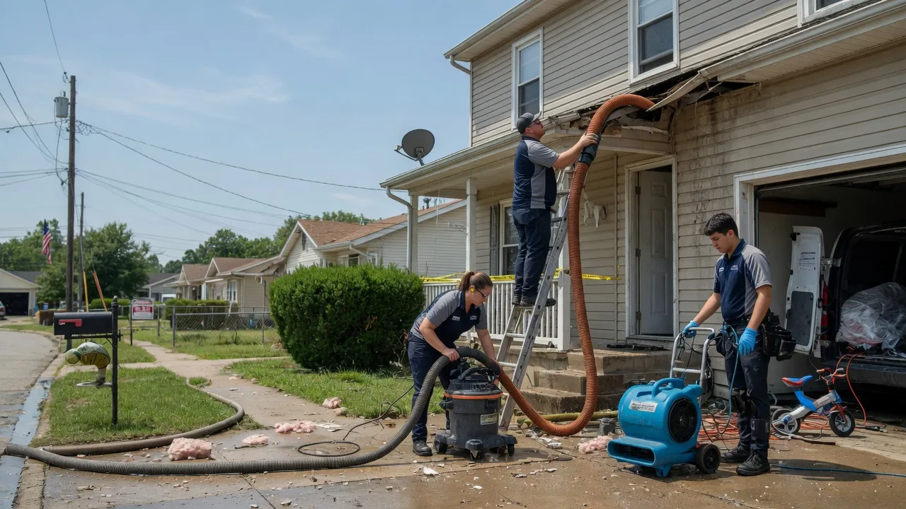 Water Damage Restoration in Fort Hill, PA near me